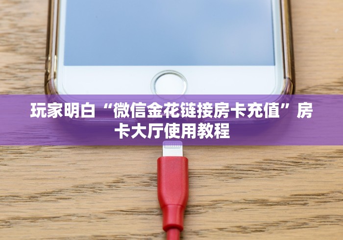 玩家攻略“金花房卡充值方式”详细房卡教程