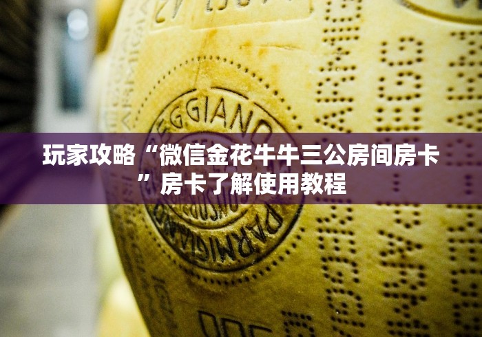 玩家攻略“微信牛牛游戏房卡”详细房卡使用教程